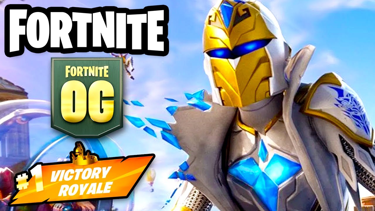 Fortnite OG! The Classic Map Returns! #1 Crown Victory Royale!