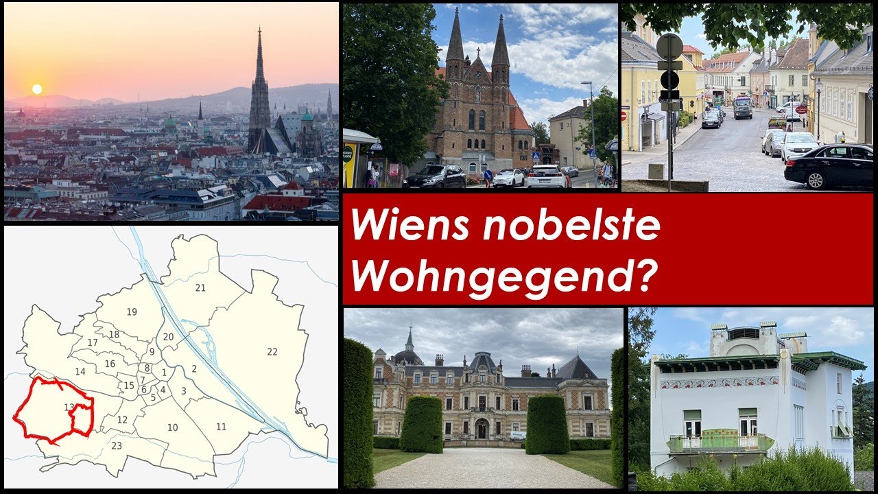 Wiens nobelste Wohngegenden? (2021 - 13. Bezirk)