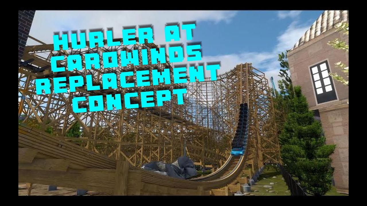 Hurler at Carowinds Replacement Concept / Gravity Group wooden coaster / NoLimits2 Pro