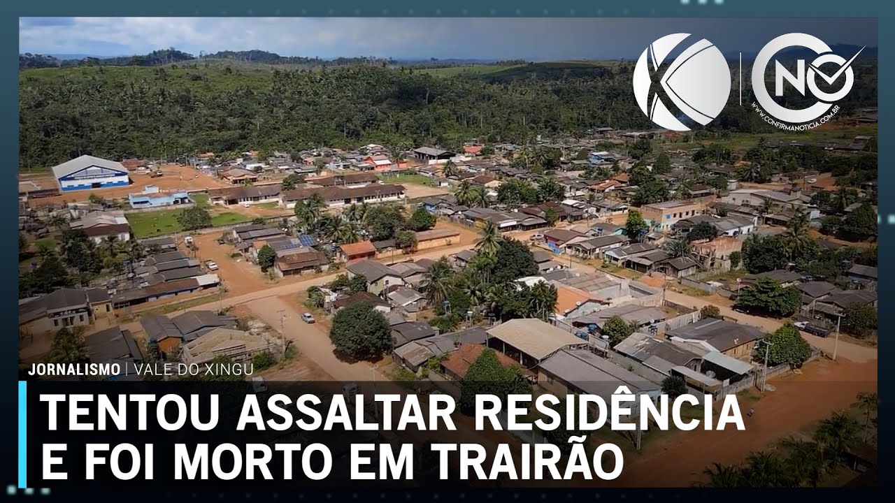 Mulher atira e mata criminoso no município de Trairão (PA) e frustra assalto | SBT Altamira