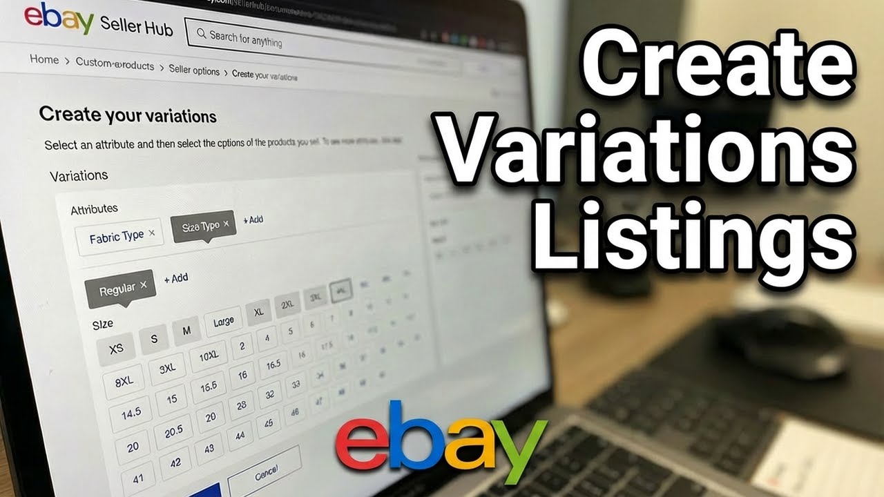 How To Create Variations Listings On eBay (2026)