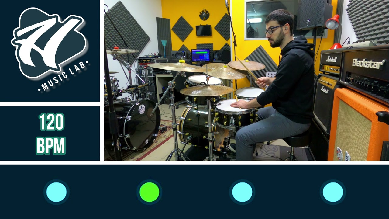 Let's Play Together - Bossa Nova Drum Groove 120 BPM