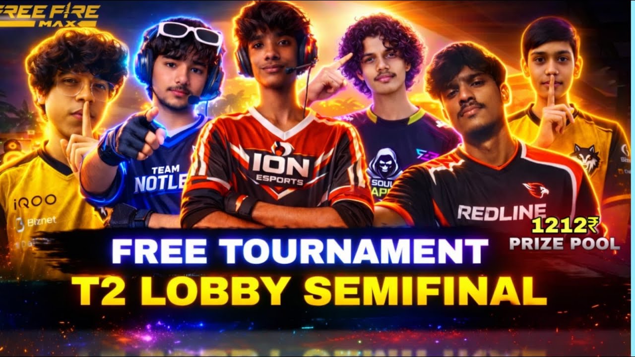 Free Tournament🤑 1212 RS  Prize Pool 🔴 Semifinal 2 & L9 Qualifier Match🏆 Wolf League S1