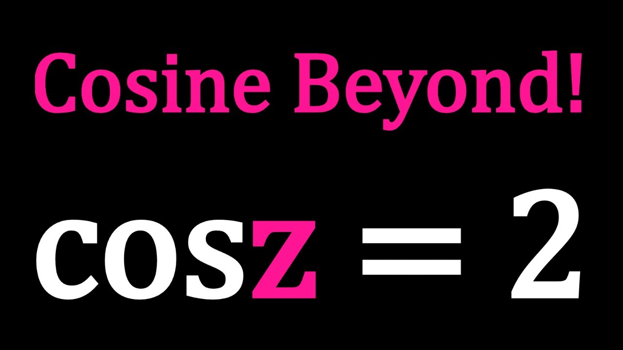 When Cosine Breaks the Rules | P605
