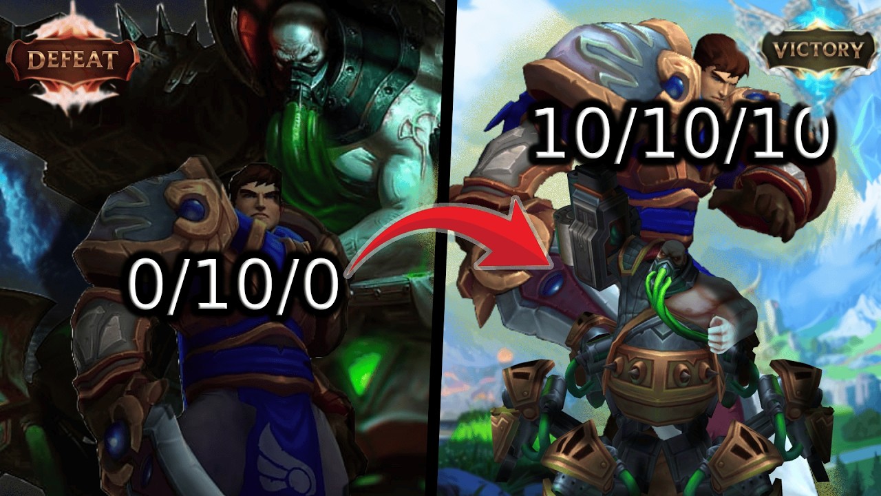 DOWN EARLY VS URGOT & COMEBACK LATER