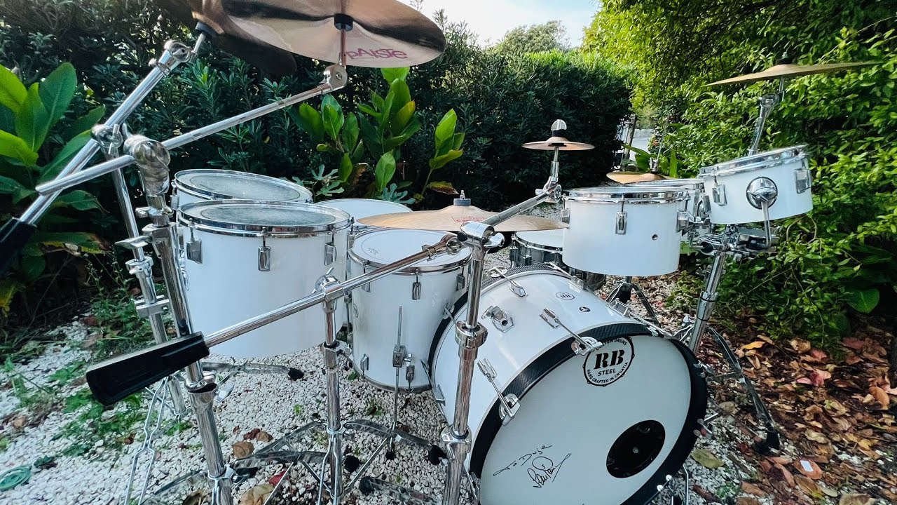 My IAN PAICE Drum Set (RB Custom Steel) 