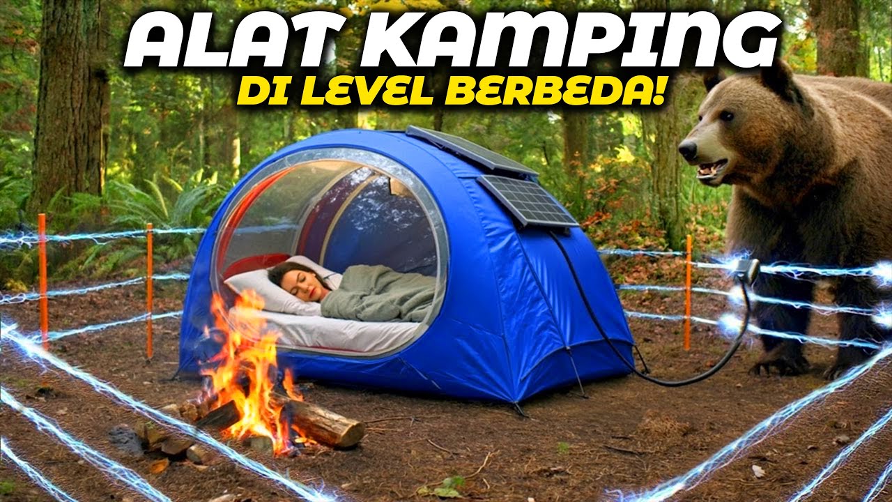 Jangan Pergi Camping Dulu Sebelum Tau Alat-Alat  Tercanggih yang Bikin Hidupmu Lebih Gampang!