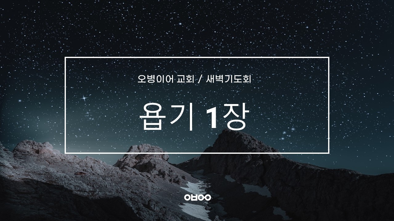 오병이어교회 새벽기도회  실시간
