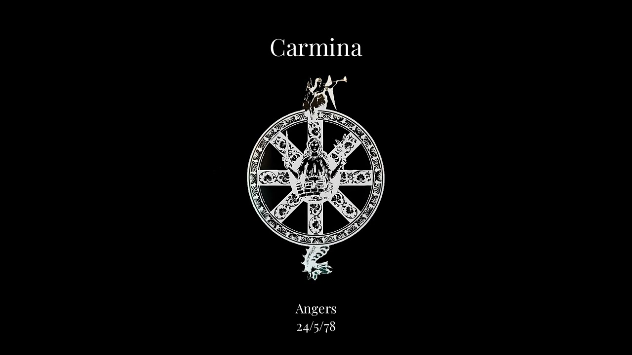 Carmina - Angers - 24/5/1977 - 