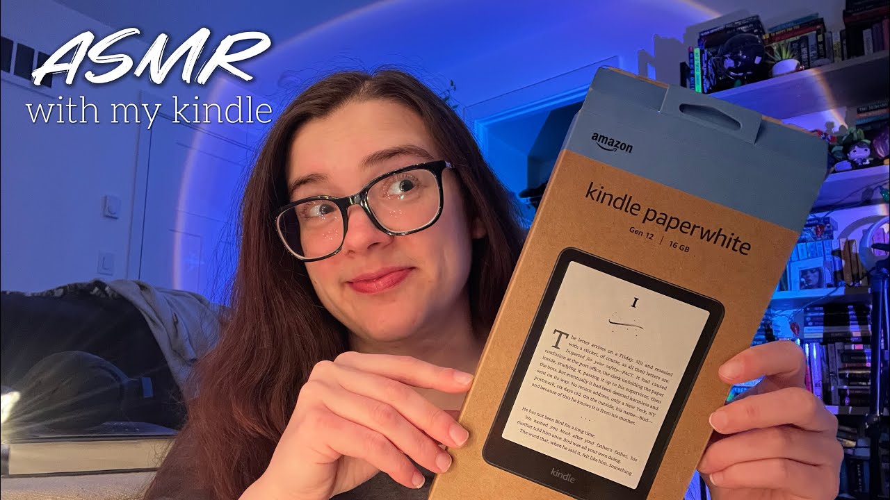 ASMR tapping on my new kindle and a recent read ✨❤️‍🔥 (life update, soft spoken)