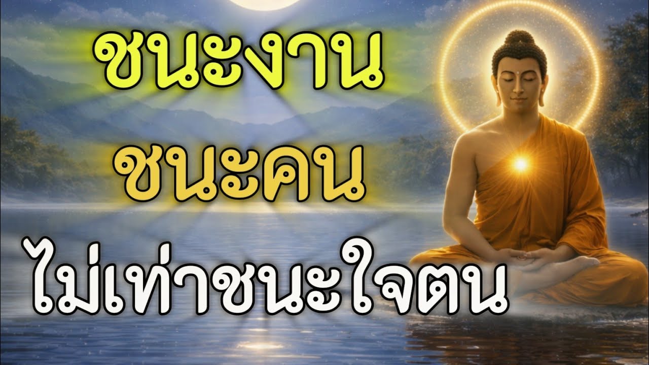 ชนะงาน ชนะคน ยังไม่ยิ่งใหญ่เท่าชนะใจตน#ข้อคิดธรรมะ#ชนะใจตน#พุทธธรรม#สติ #ปัญญา
