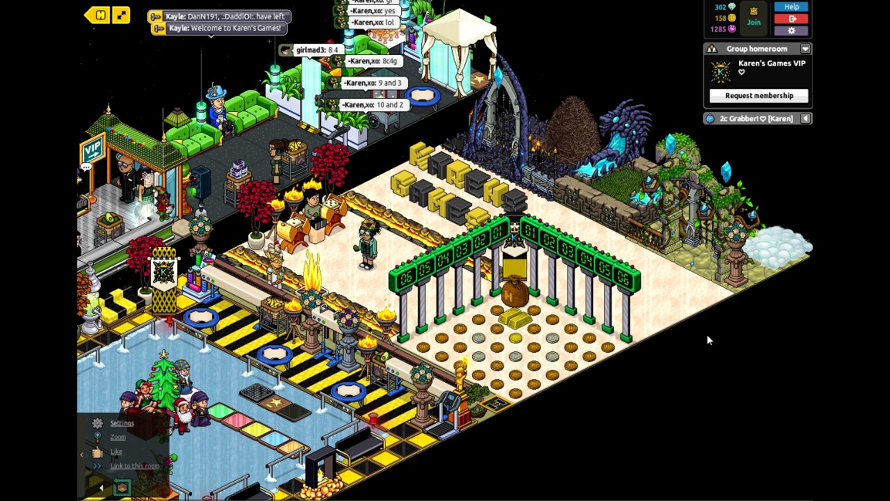 Habbo Hotel: 2c GRABBER GAMBLING (ep. 3)