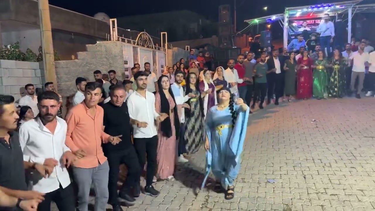 ŞİRİN BAZO GÖRKEMLİ DÜĞÜNÜ part 2 ) GRUP NİHAT SİLOPİ EKİBİ ) #grupnihatsilopi  #ozanahmetsilopi