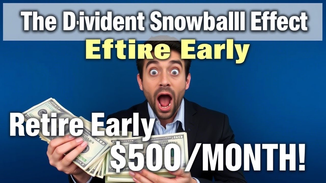 The Dividend Snowball Effect: Retire Early with Just $500/Month!