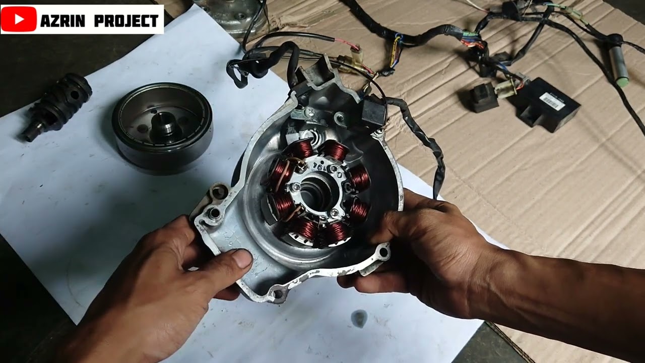 Jalur Pengapian Dan Kelistrikan Ninja R Ninja RR