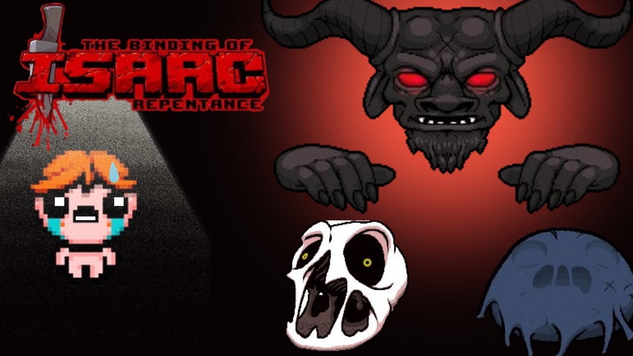 Derrotando Mega Satan, Deliriun e Hush de Lazaros no The Binding of Isaac: Repetence