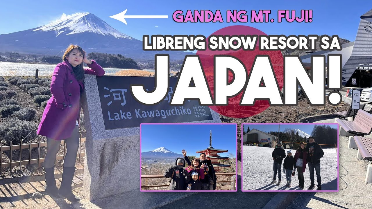 MAJESTIC MOUNT FUJI IN JAPAN | FREE ENTRANCE SNOW RESORT NOOD NA! | PART 2