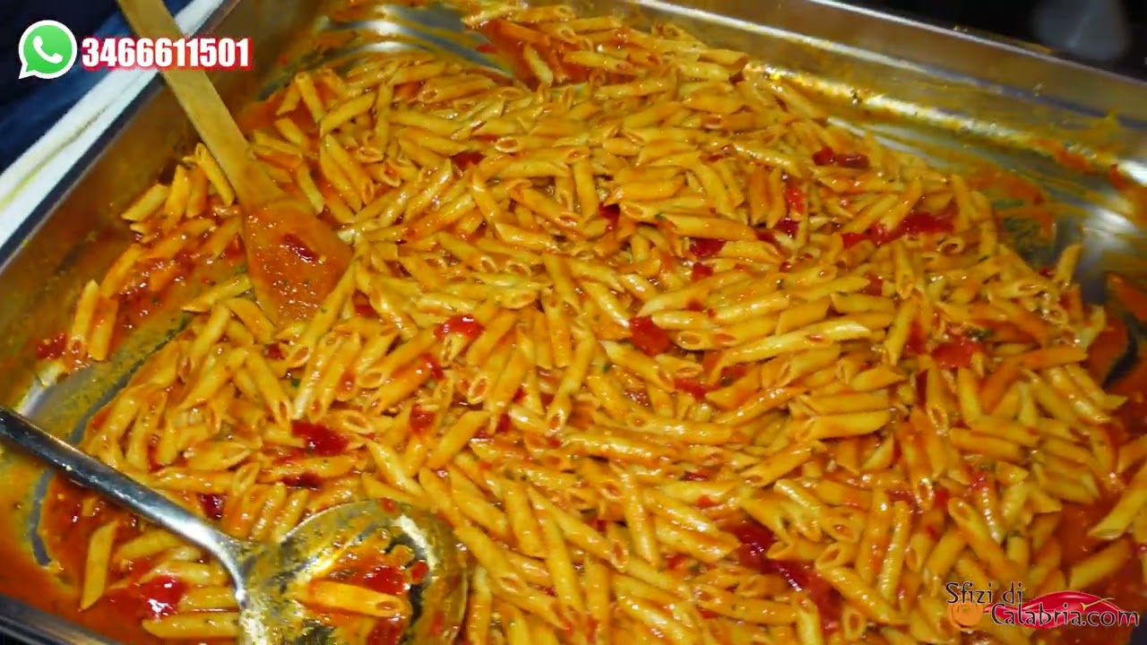 20 KG di Penne all'arrabbiata (e non solo ) per la festa della mamma ....