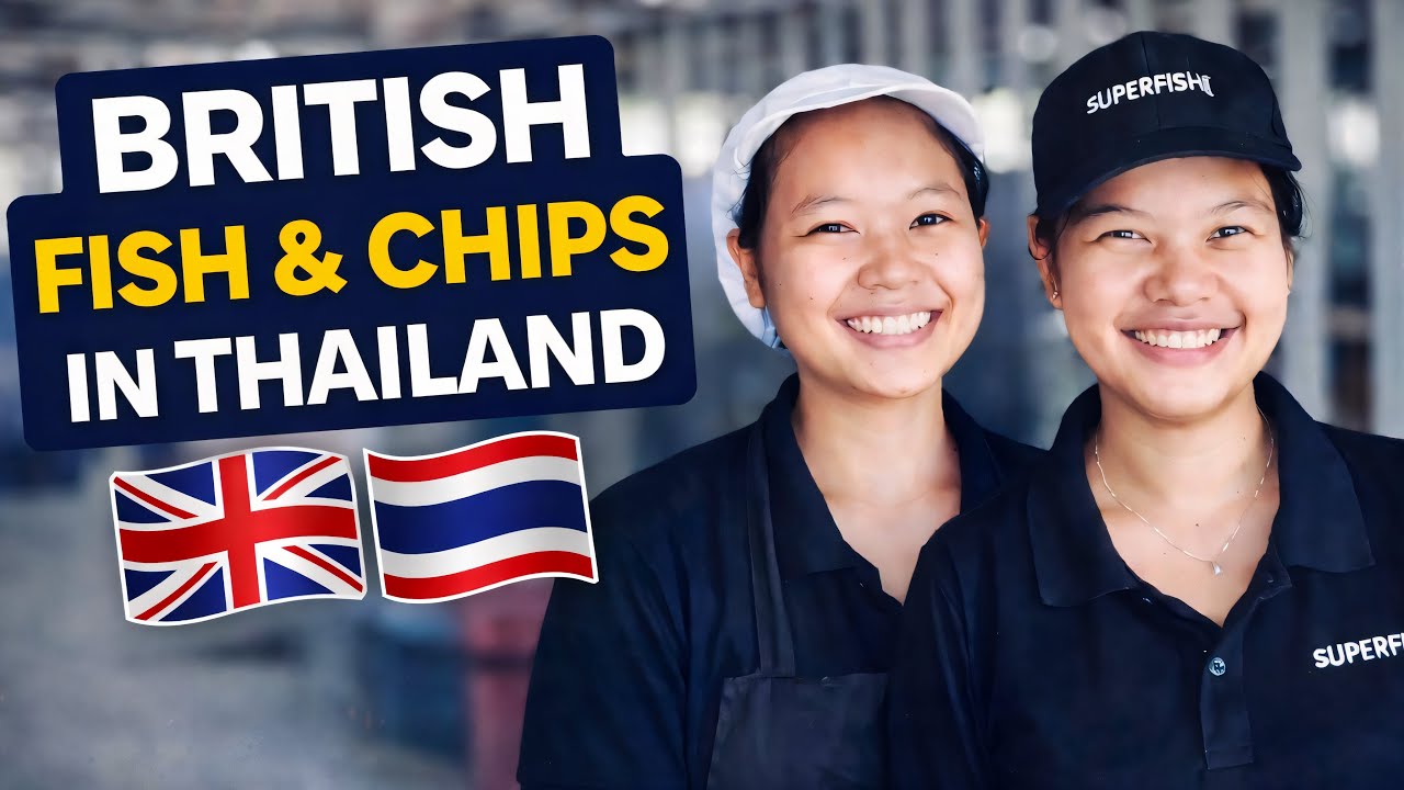 A Day Running a British Fish & Chip Shop in Thailand