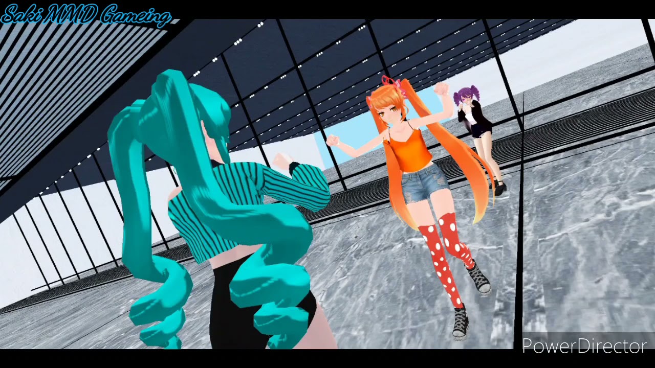 MMD Saki VS Osana + Kizana EP 2