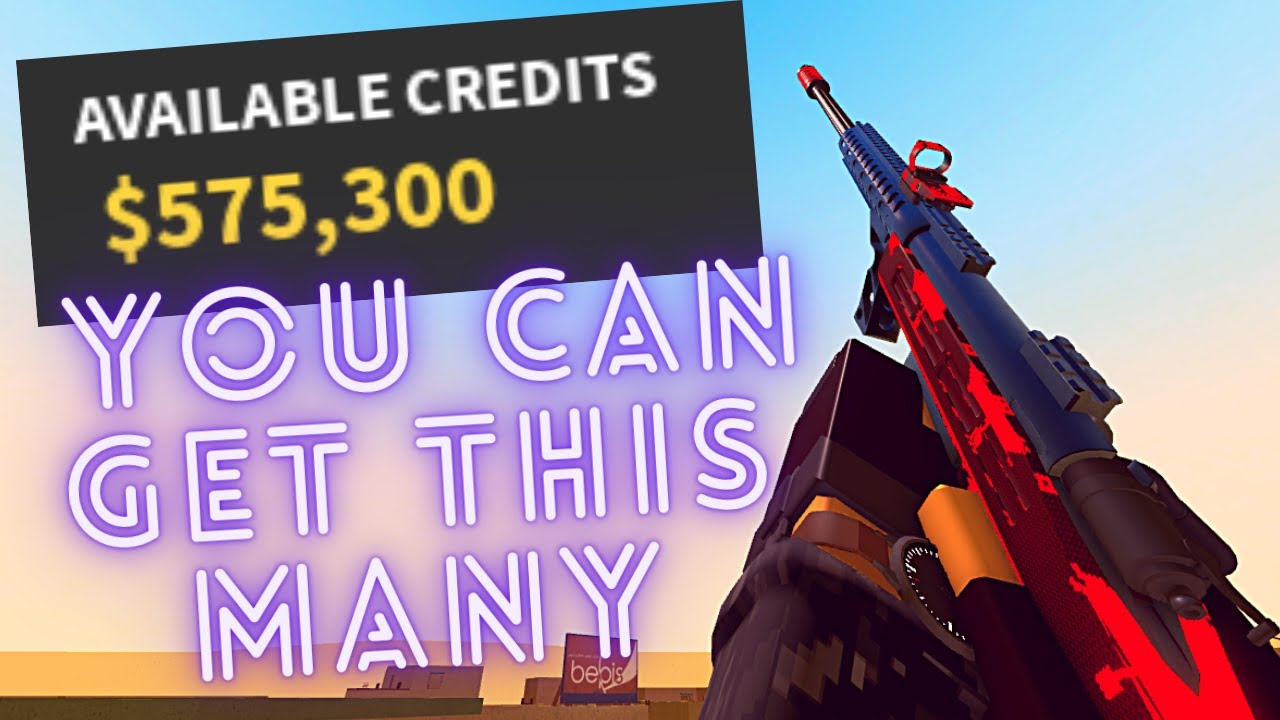 как БЫСТРО ПОЛУЧИТЬ КРЕДИТЫ в Phantom Forces! быстро заработайте деньги на оружие!