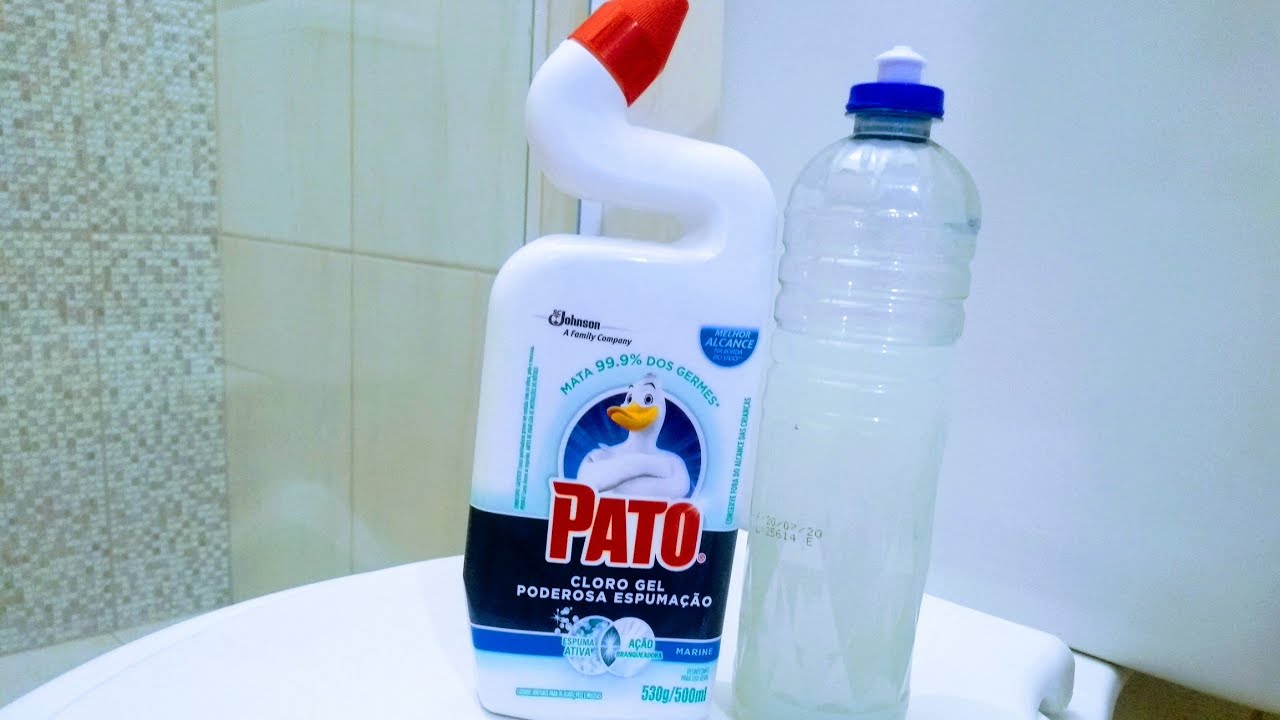 VASO LIMPO COM PATO CASEIRO #MISTURINHA
