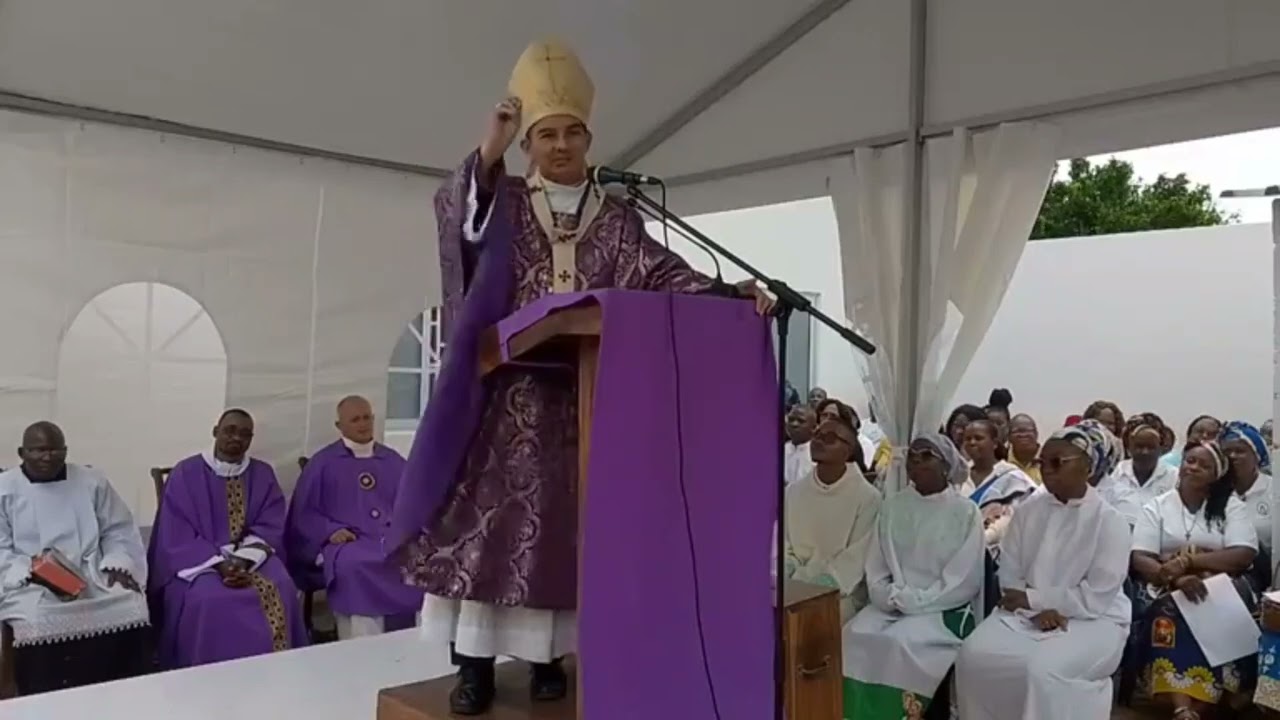 Mensagem do Bispo Dom João Carlos, acerbispo de Maputo alusivo a inaugoração da casa de formação da