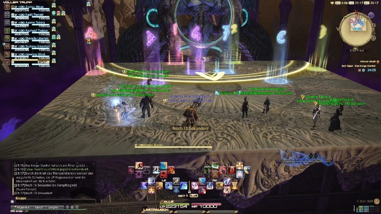 FINAL FANTASY XIV - Ewiges Dunkel EX kill