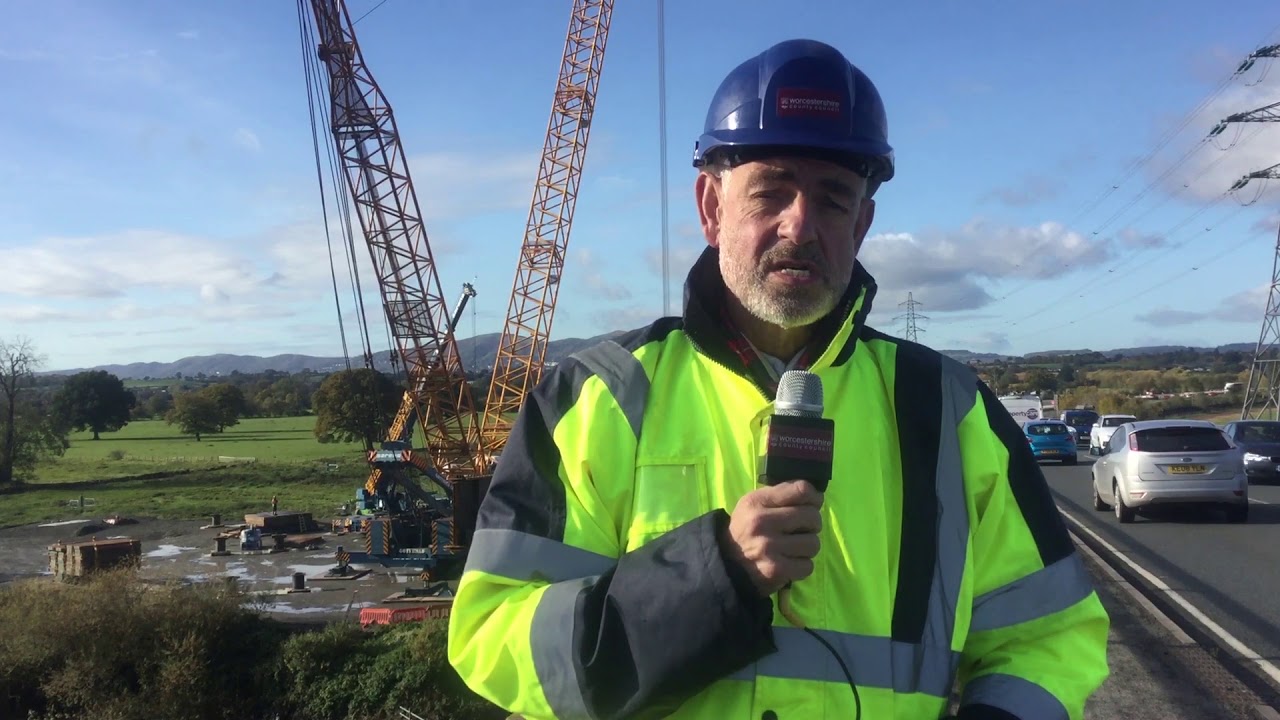 WATCH: Latest update on the Carrington Bridge works on the Southern Link Road