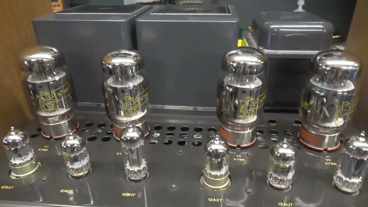 Classic Air Tight APM-2 home stereo KT-88 tube amplifier repair Made in Japan