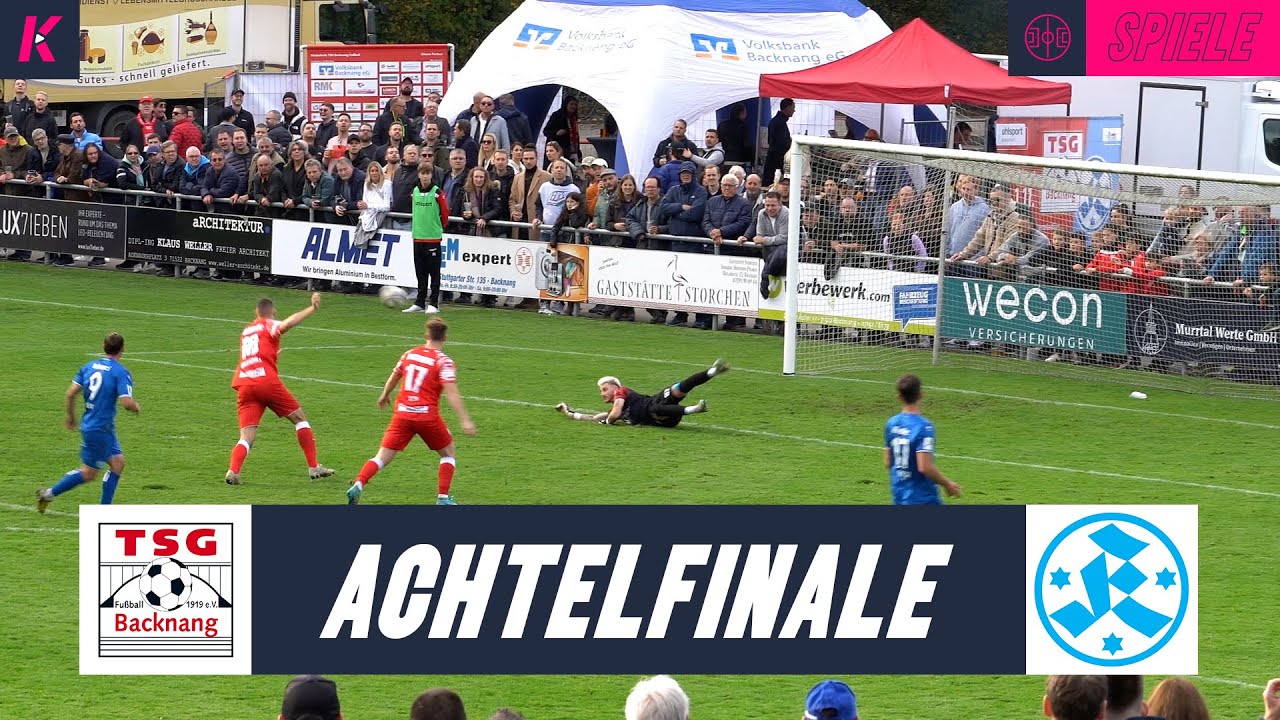 TSG-Keeper Caruso überragend! Stolpern die Kickers im Pokal? | TSG Backnang - SV Stuttgarter Kickers