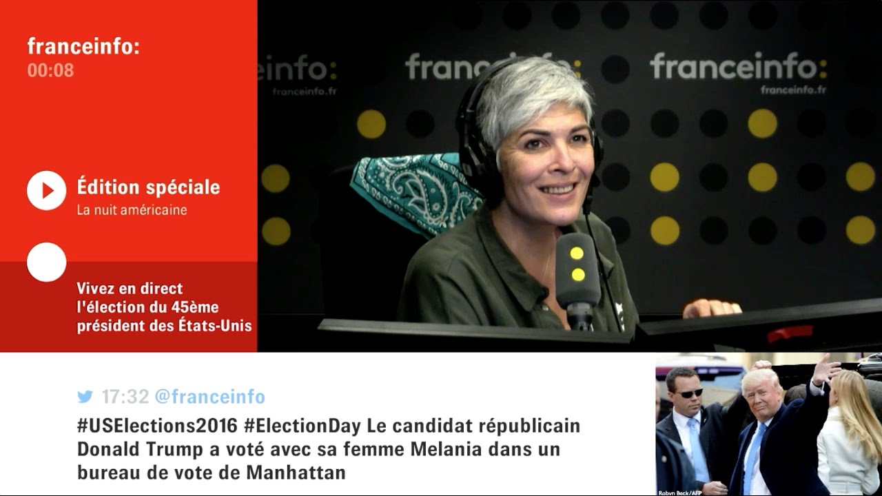 L'intégralité de la nuit américaine sur Franceinfo (1/2) : Les premiers résultats