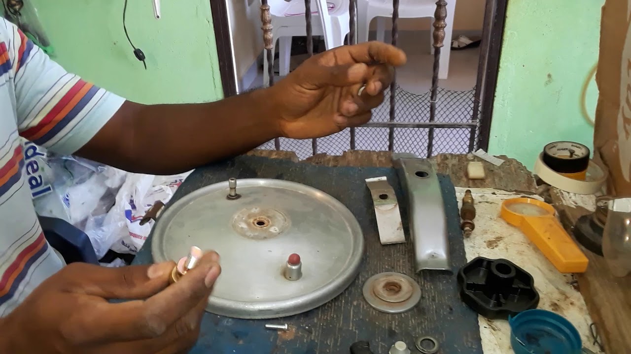 COMO REPARAR LA TAPA DE OLLA DE PRESIÓN