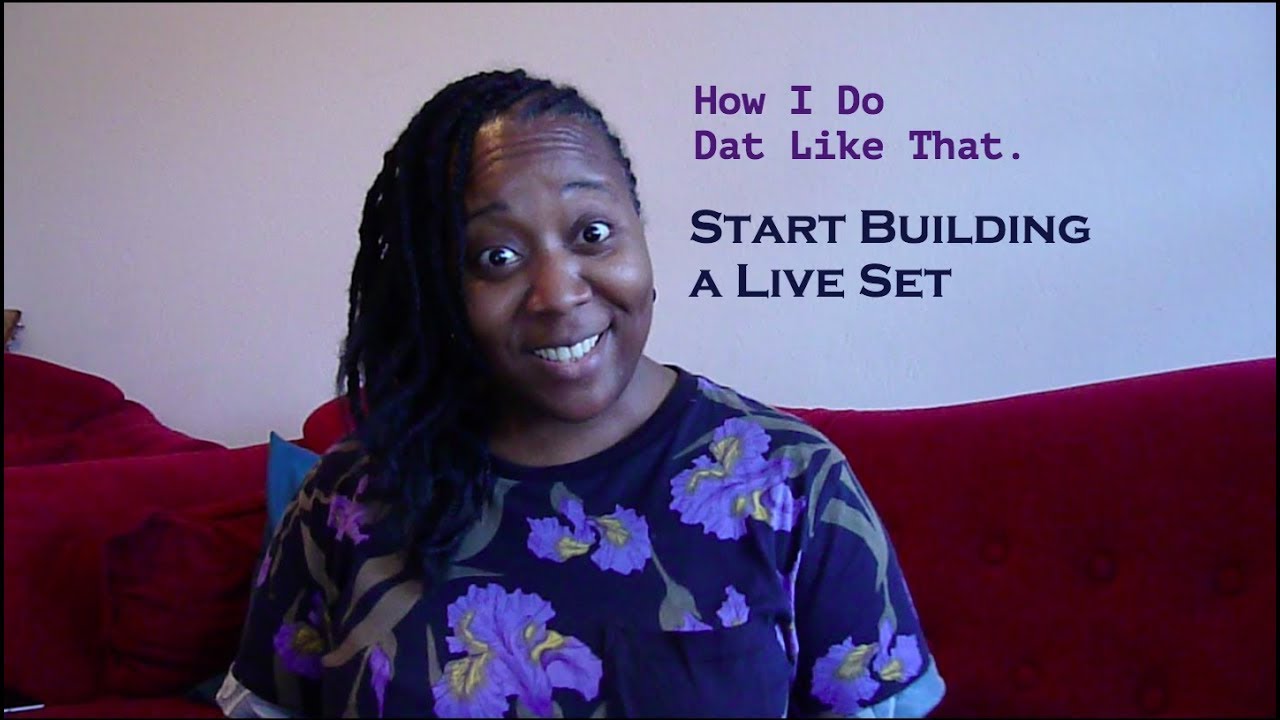 How I Started Building a Live Set - Using MPC Live ++
