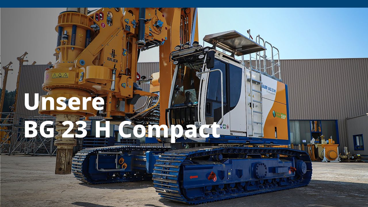BAUER Maschinen GmbH – Unsere BG 23 H Compact