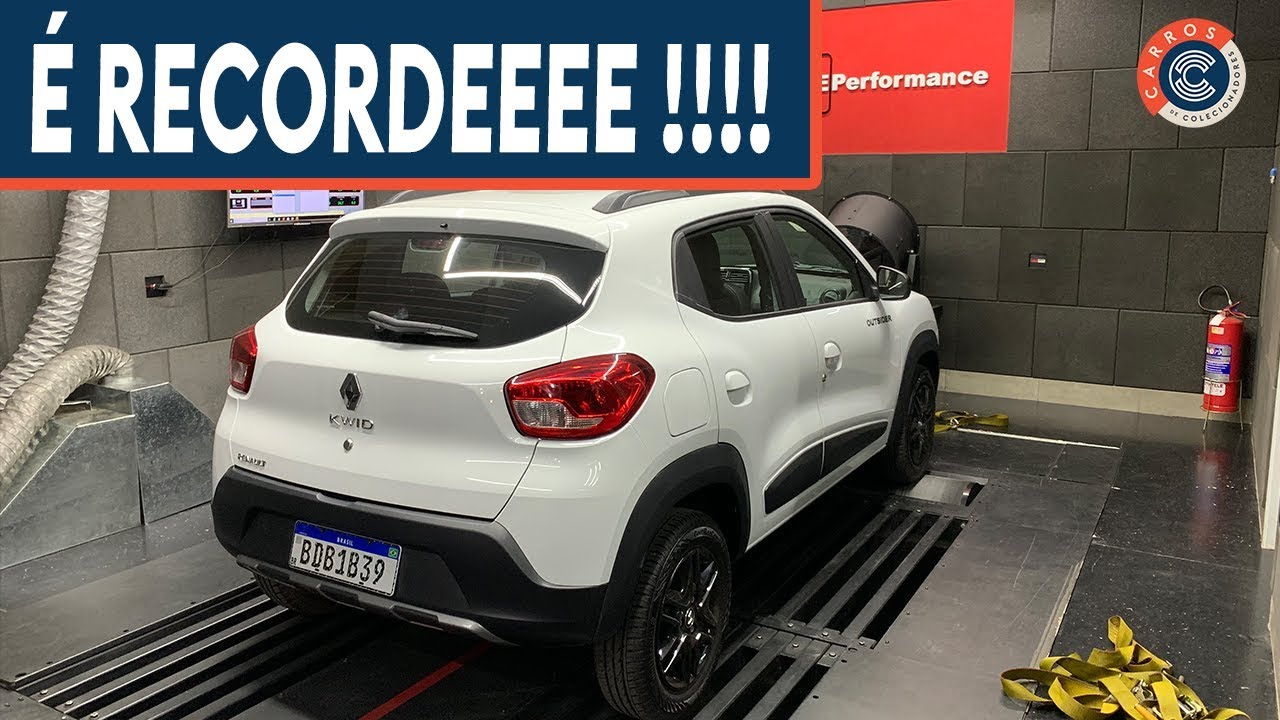 RENAULT KWID NO DINAMÔMETRO!