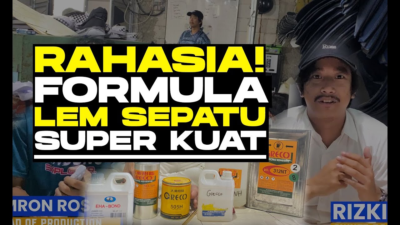 RAHASIA!!! Lem Sepatu Super Kuat - Tips Formula Lem Bogorsneakers