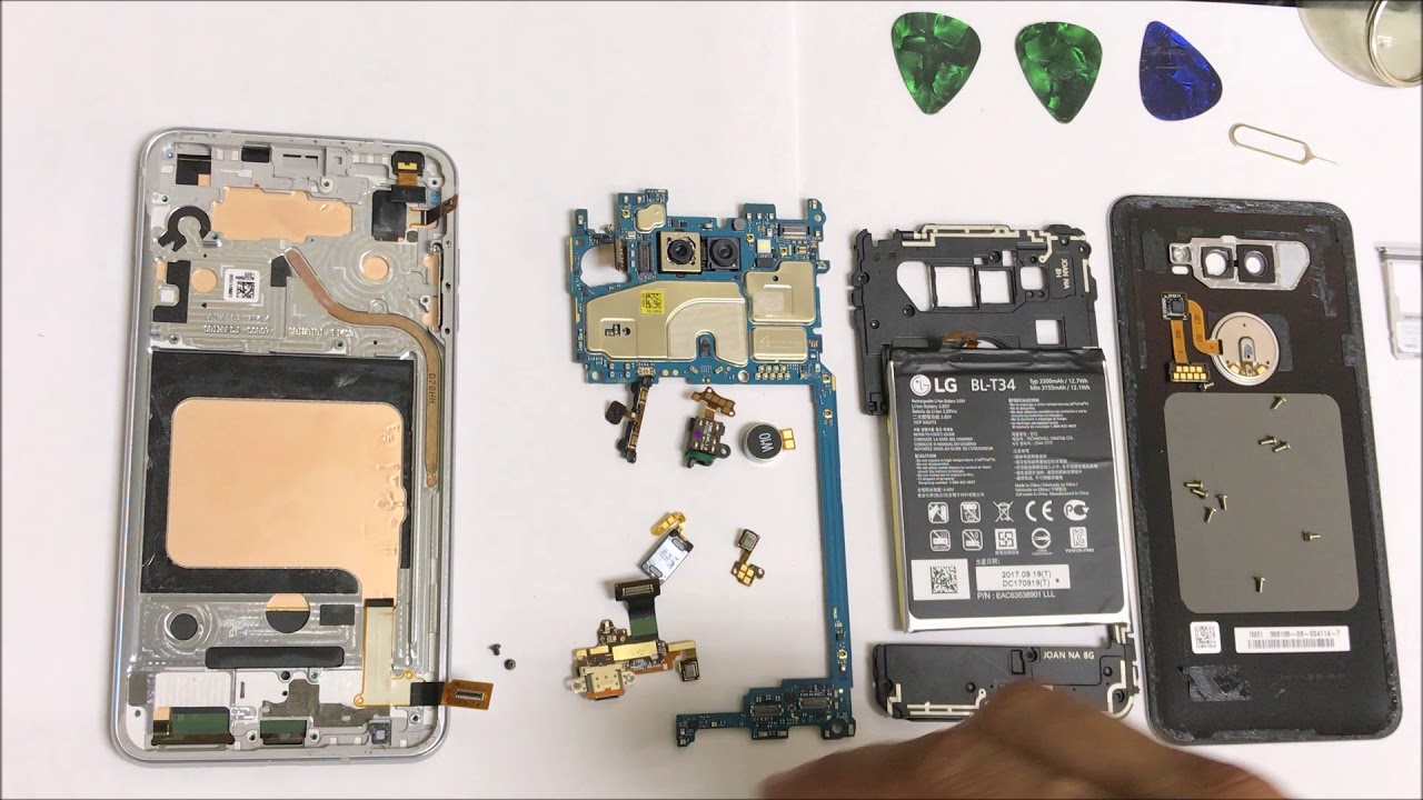 How to replace LG V30 LCD Glass Screen | Screen Replacement