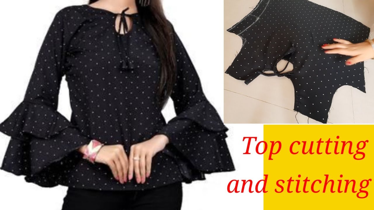 top cutting and stitching/designer top cutting/ latest top design
