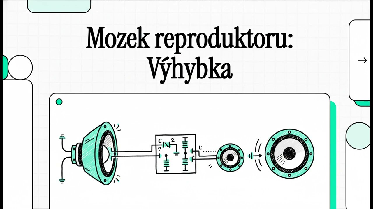 Mozek reproduktoru: Proč potřebujeme výhybku? 🧠🔊