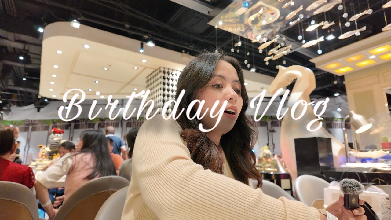 VLOG • Birthday Celebration at Vikings SM North EDSA 🎉🎁