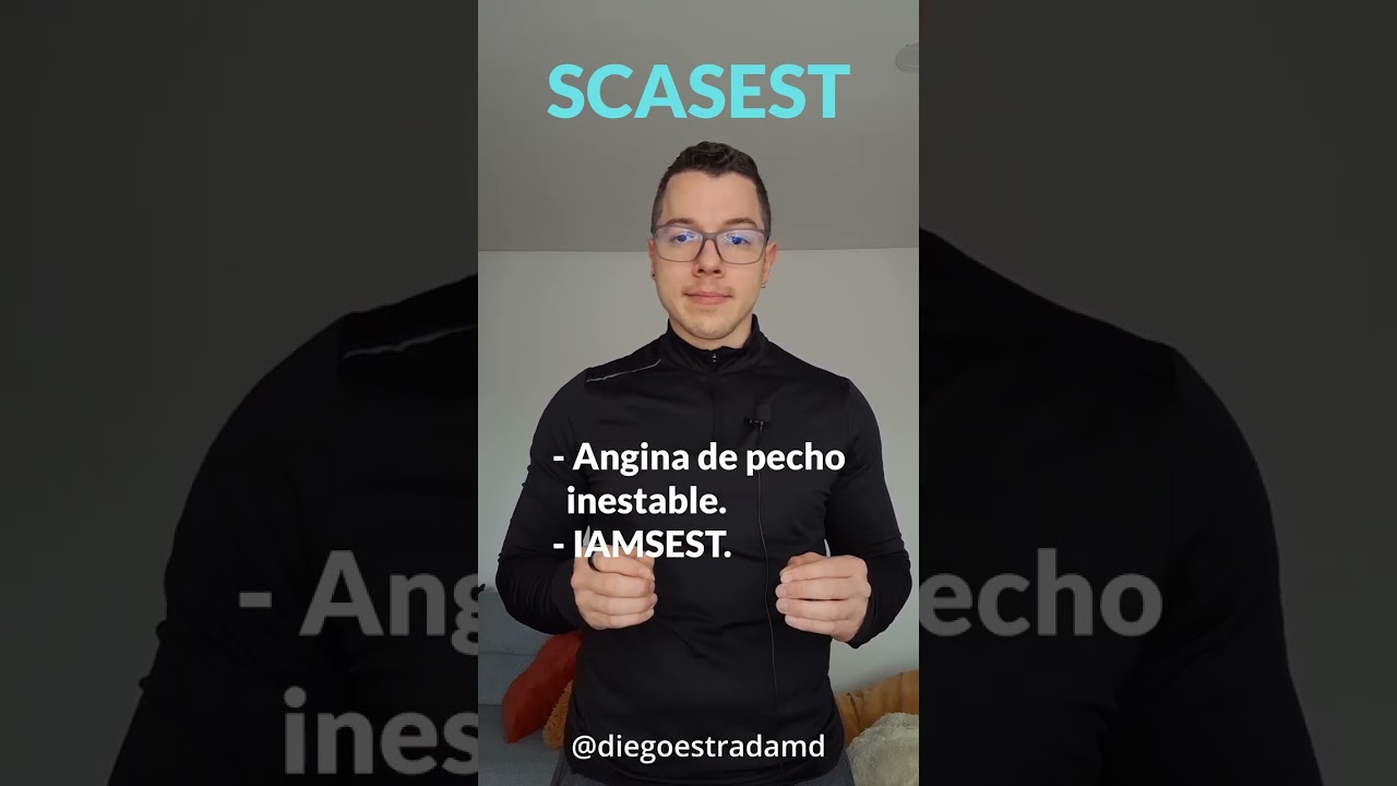 Fisiopatolog&iacute;a de la Cardiopat&iacute;a Isqu&eacute;mica | SCASEST | Parte II | #Shorts