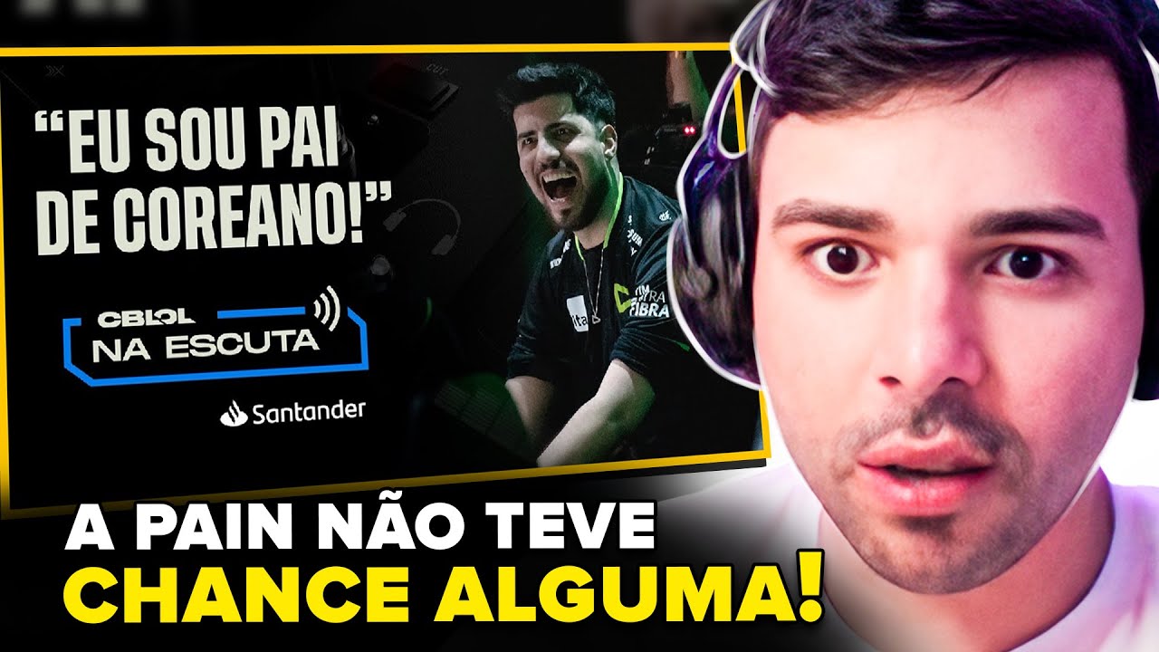 o ÚLTIMO na ESCUTA do ANO! MINERVA reage a COMUNICAÇÃO da FINAL entre LOUD x PAIN!