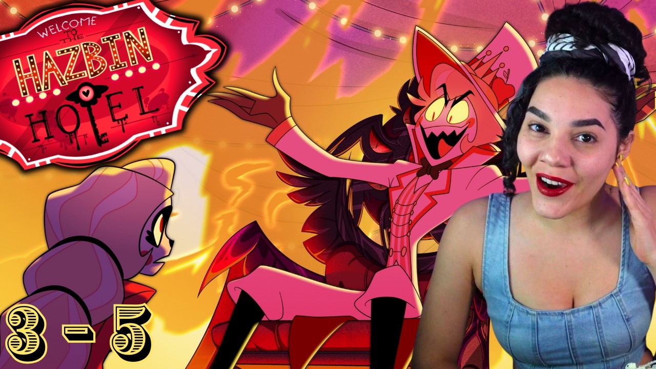 Masquerade HAZBIN HOTEL episode 3 - 5 REACTION | Dad Beat Dad