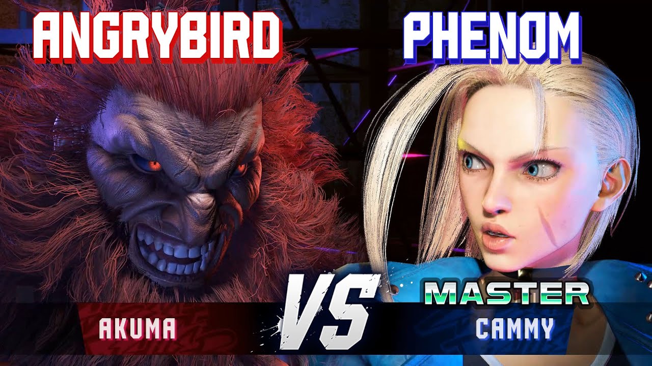 SF6 ▰ ANGRYBIRD (Akuma) vs PHENOM (Cammy) ▰ High Level Gameplay