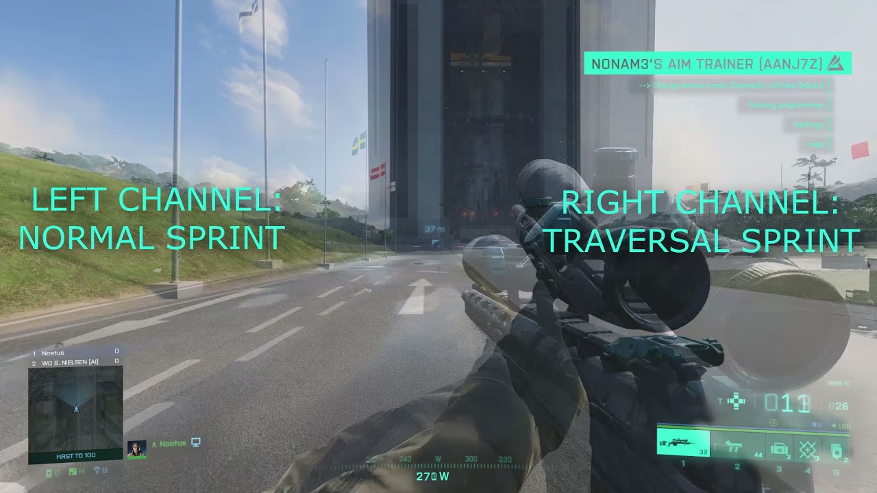 Traversal Sprint Disadvantage