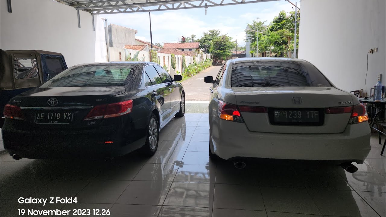 Camry Q 3.5 vs Accord V6 3.5
