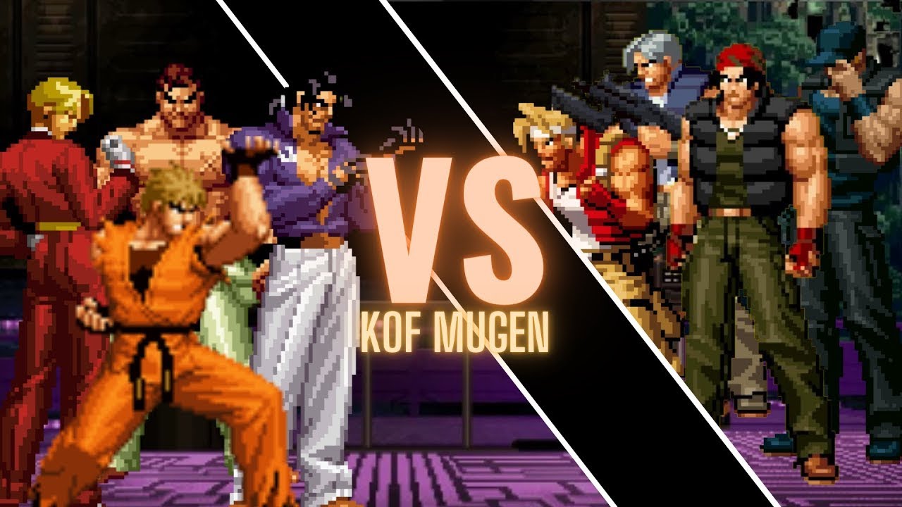 KOF MUGEN Art of Fighting vs Metal Slug X Ikari Warriors