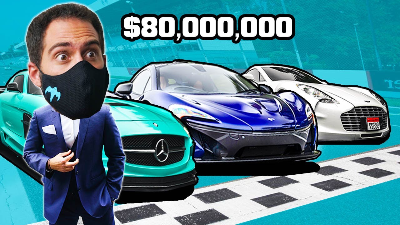 Rodada SECRETA de HYPERCARS (MCLAREN P1, ONE 77, SLS BS)
