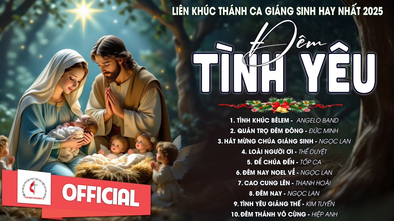 Nhạc Th&aacute;nh Ca Gi&aacute;ng Sinh 2025 | Đ&ecirc;m T&igrave;nh Y&ecirc;u | Những B&agrave;i Th&aacute;nh Ca Gi&aacute;ng Sinh Hay Nhất